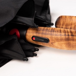 55701000 Umbrella Knirps® AUTOM.  ΞΥΛ.ΛΑΒΗ BLACK